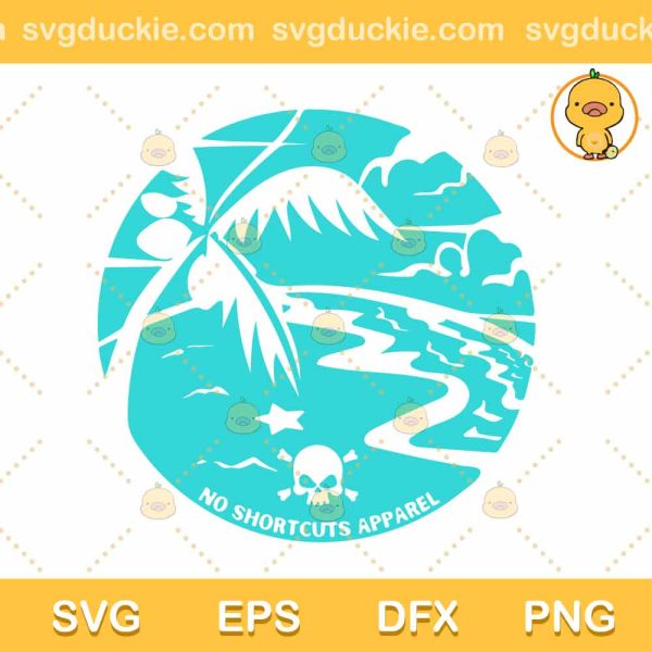 Paradise Island SVG, Summer 2022 SVG, Beach Coconut 2022 SVG DXF EPS PNG