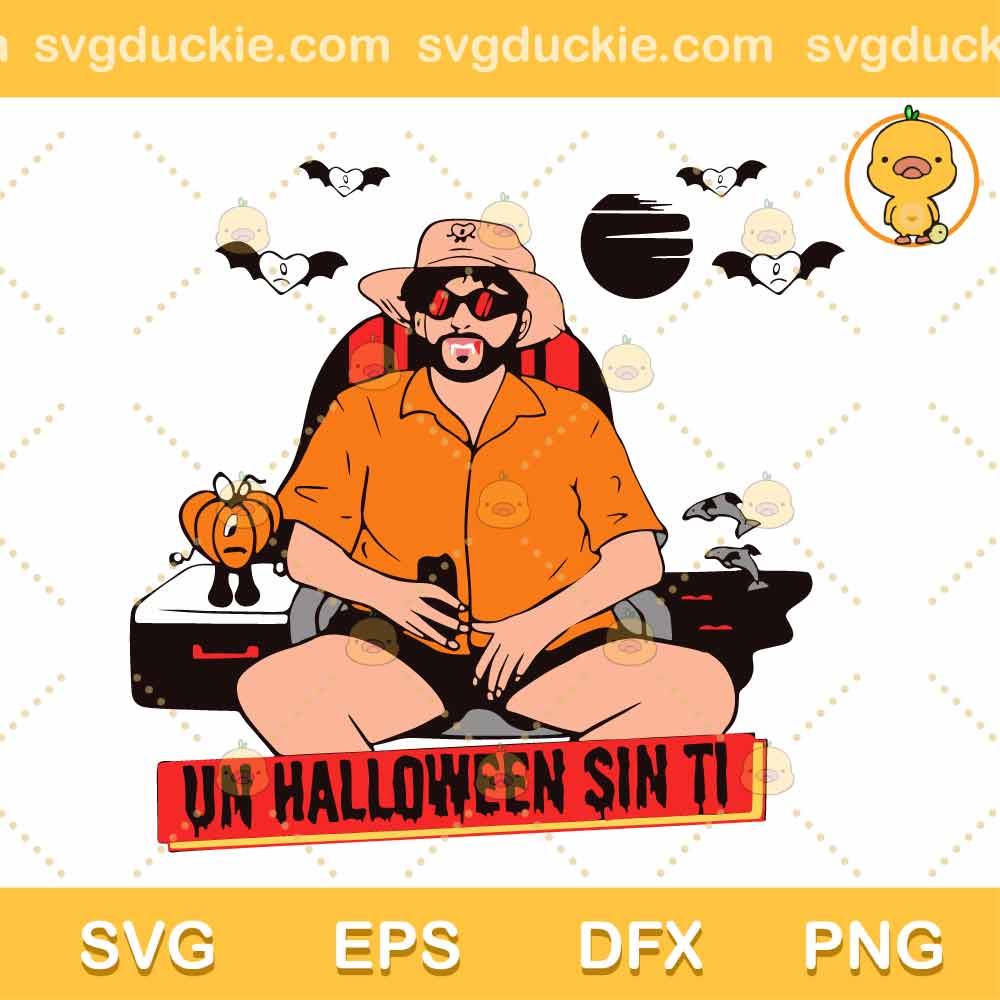 Bad Bunny Un Halloween Sin Ti 2022 SVG PNG EPS DXF