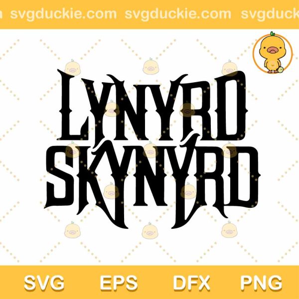 Lynyrd Skynyrd SVG, Lynyrd Skynyrd Rock Band SVG, Lynyrd Skynyrd Logo SVG DXF EPS PNG
