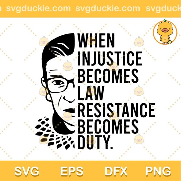 When Injustice Becomes Law SVG