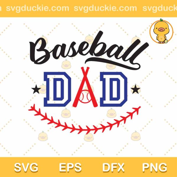 Baseball Dad SVG, Dad Life SVG, Baseball SVG PNG EPS DXF