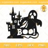 Boo Castle Halloween SVG, Boo Halloween SVG, Halloween 2022 SVG PNG EPS DXF