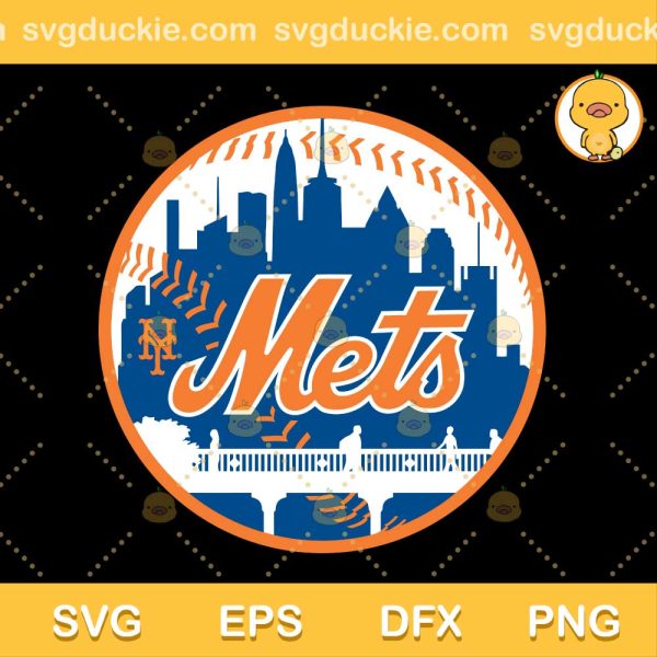New York Mets Vintage SVG, New York Mets Baseball SVG, Mets Baseball Vintage SVG PNG EPS DXF