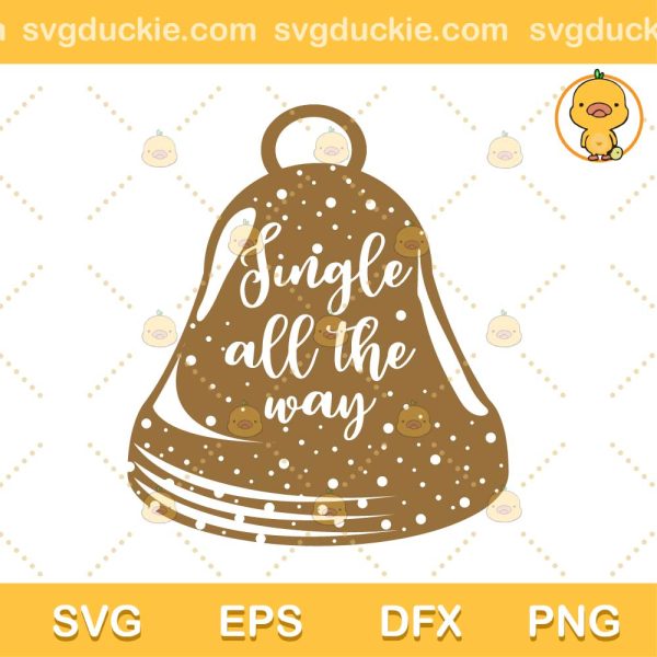 Jngle All The Way SVG, Christmas Bells SVG, Merry Christmas SVG PNG EPS DXF