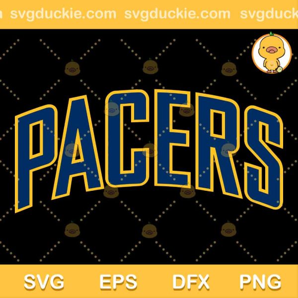 Indiana Pacers Logo Text SVG, Indiana Pacers Basketball Text SVG, Logo Basketball Text SVG PNG EPS DXF