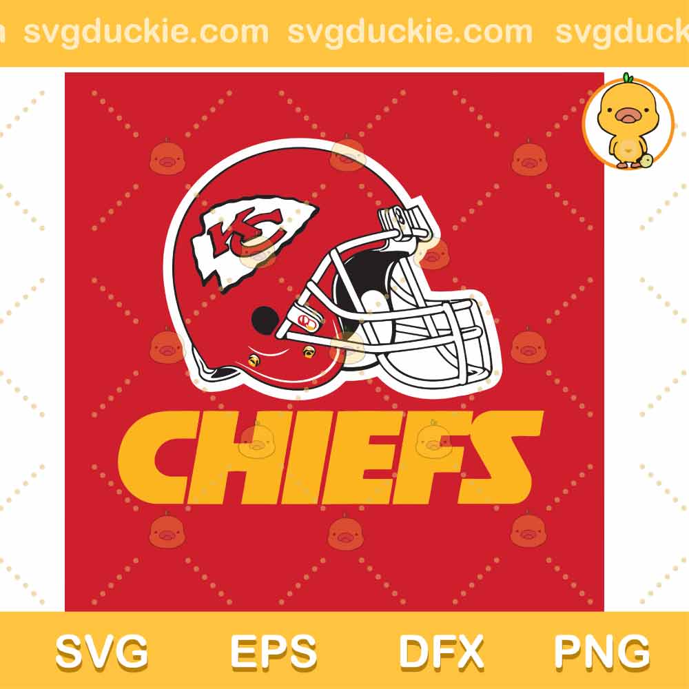 Kansas City Football Chiefs Football Svg Graphic Designs Files