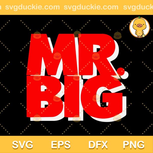 MrBig SVG, MrBig Rock Band SVG, MrBig American Rock Band SVG PNG EPS DXF