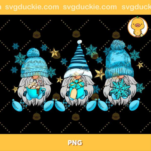 Winter Gnomies Christmas PNG, Happy Christmas PNG, Christmas Sublimation Design PNG