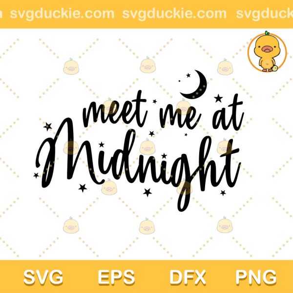 Meet Me At Midnight SVG, The Midnights Taylor Swift SVG, Taylor Swift Albums 2022 SVG PNG EPS DXF