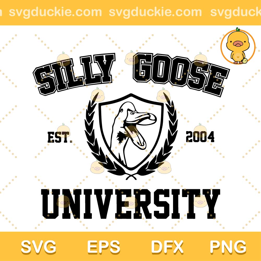 Silly Goose University SVG, Logo Silly Goose University SVG