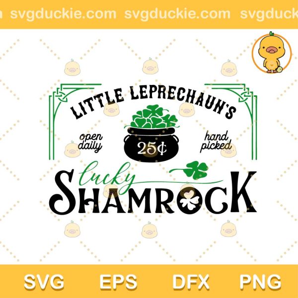 Shamrock St Patty's Day SVG, Patrick's Day Design 2023, Happy Patrick's SVG PNG EPS DXF