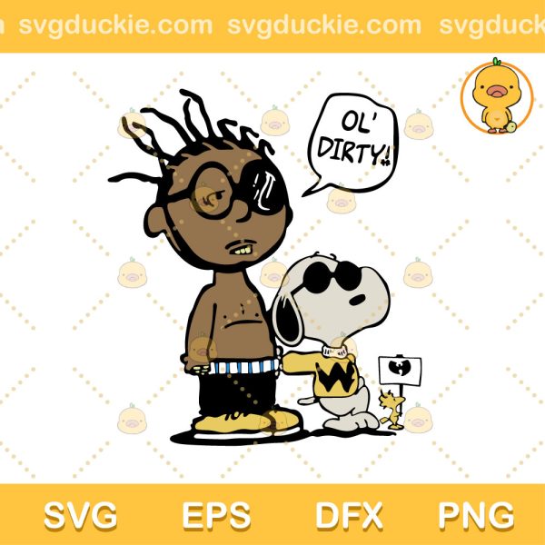 Vintage Animation ODB (Peanuts) SVG, Cartoon Hiphop Ideas SVG, Cartoon Funny SVG PNG EPS DXF
