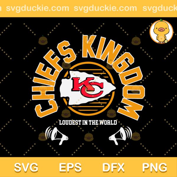 Chiefs Kingdom SVG, Kansas City Kingdom SVG, Kansas City Football Team SVG PNG EPS DXF