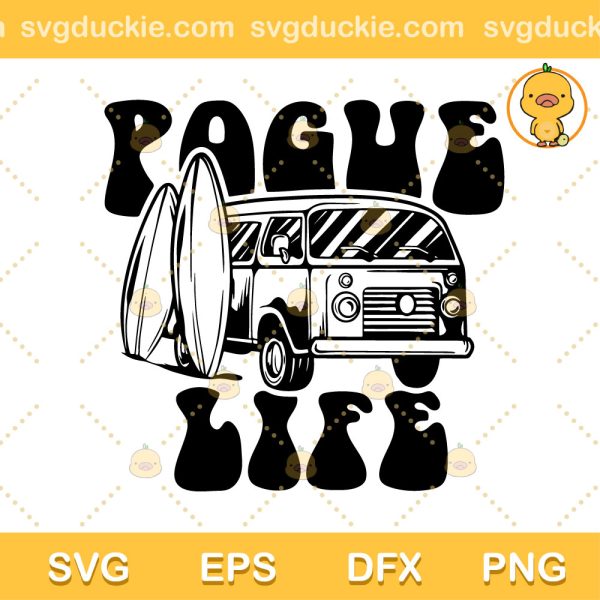 Outer Banks Pogue Life Vintage SVG, Outer Banks Van Pogue SVG, Outer Banks Music SVG PNG EPS DXF