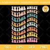 Taylor Swift SVG, Text Taylor Swift Color SVG, Wavy Taylor Swift Letters SVG PNG EPS DXF