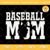 Baseball Mom Featuring Baseball Catcher SVG, Baseball Mom SVG, Mom Sports SVG PNG EPS DXF