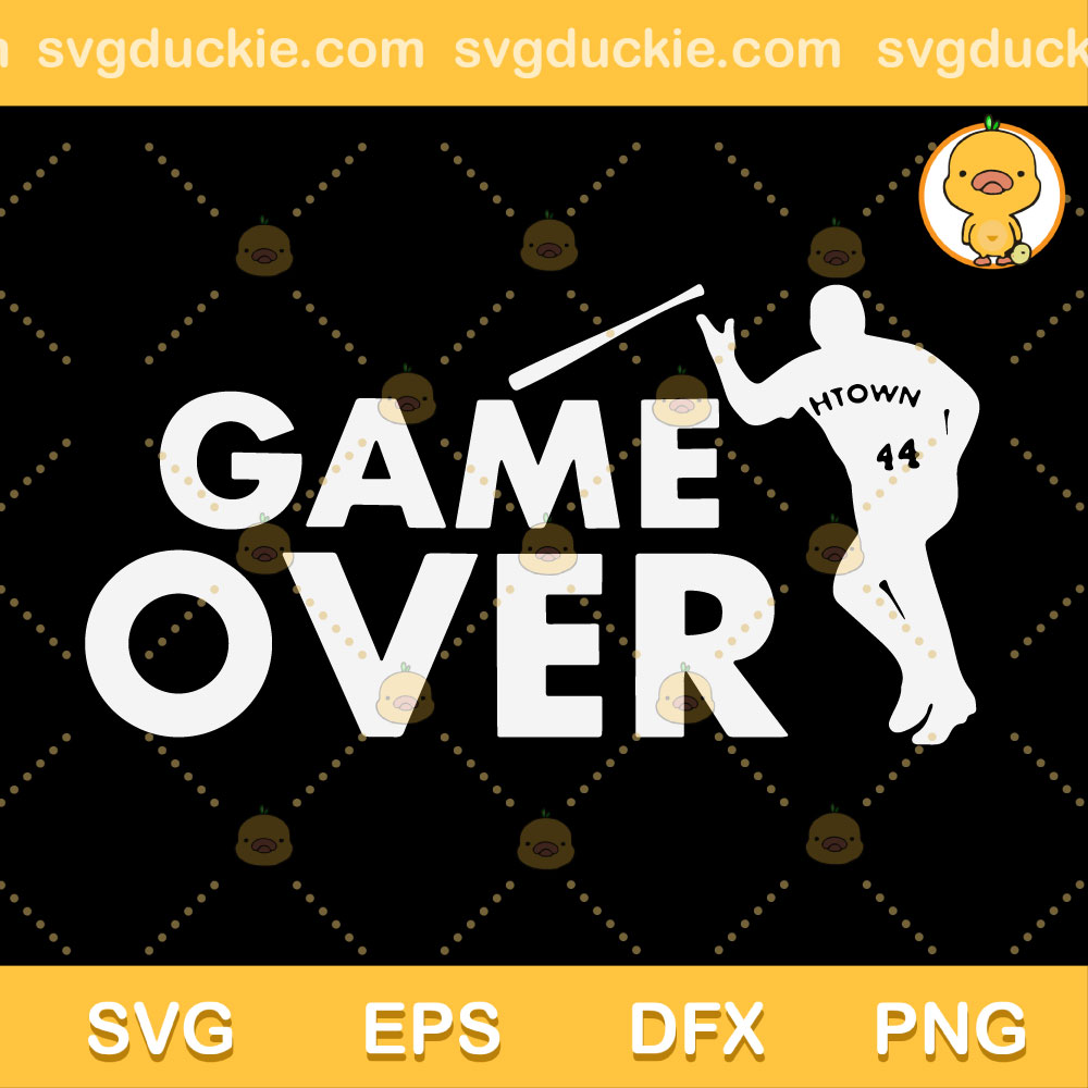 Yordan Alvarez's Home Run SVG PNG EPS DXF