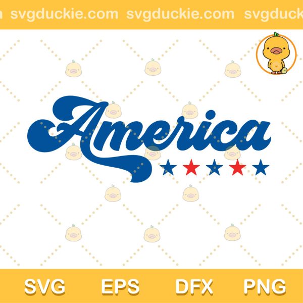 America SVG, 4th of July SVG, Fourth of July SVG PNG EPS DXF