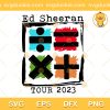 Ed Sheeran Mathematics Tour SVG, Ed Sheeran Australia US 2023 SVG, Music Tour 2023 SVG PNG EPS DXF