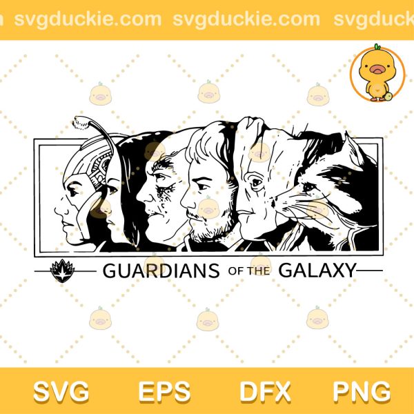 Guardians Of The Galaxy Squad SVG, Guardians of the Galaxy SVG, Guardians Galaxy Squad SVG PNG EPS DXF