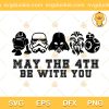 May The 4th Be With You SVG, Disney Star Wars Vintage Character SVG, Star Wars Movie SVG PNG EPS DXF