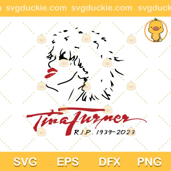 Vintage Tina Turner RIP 2023 Best SVG, Tina Turner SVG, RIP Little Ann SVG PNG EPS DXF