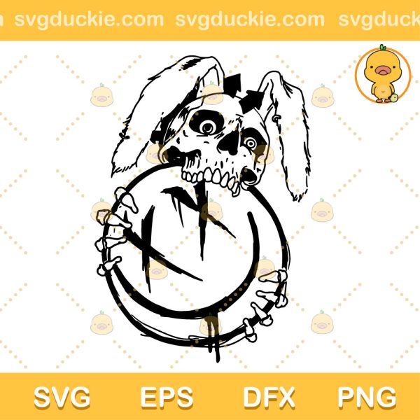 Blink 182 Band SVG, Blink 182 SVG, Blink 182 Bunny Smile SVG PNG EPS DXF