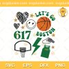 Boston Basketball Boston Celtics SVG, Cute Logo Boston Celtics Basketball SVG, Boston Celtics Basketball Team SVG PNG EPS DXF