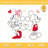 Disney Valentines Day SVG, Mickey Minnie Mouse Love SVG, Disney Happy Valentines SVG PNG EPS DXF