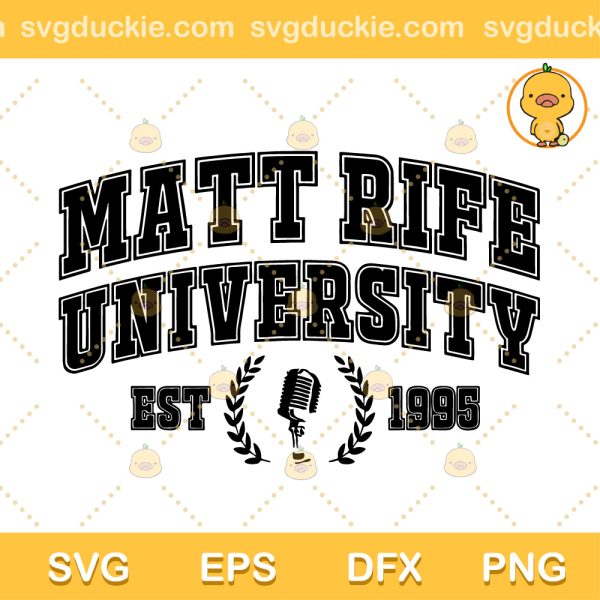 Matt Rife University SVG, Problemattic Tour SVG, Matt Rife 2023 SVG PNG EPS DXF