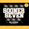 Oklahoma Softball Sooners Seven SVG, Sooners Seven SVG, Oklahoma Softball SVG PNG EPS DXF