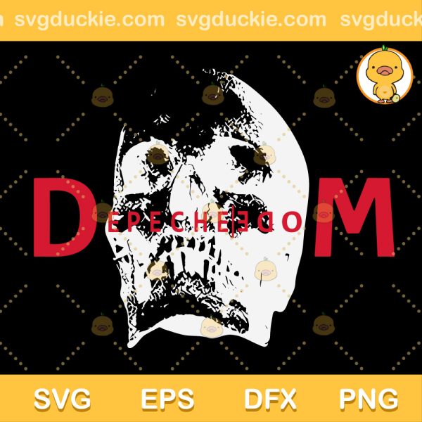 DM Logo Skull World Tour 2023 SVG, Depeche Mode Tour SVG, Depeche Mode SVG PNG EPS DXF