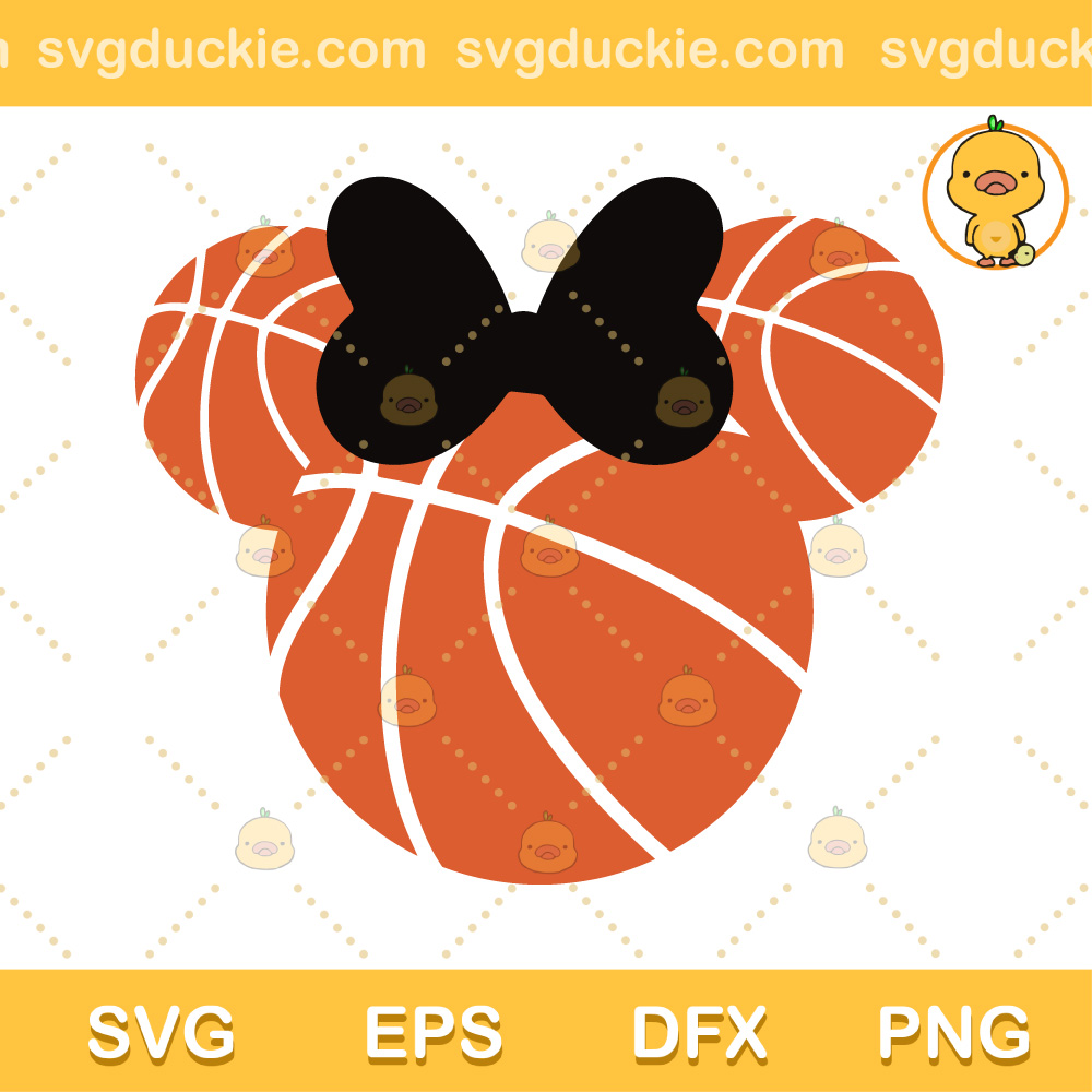 mickey mouse basketball svg