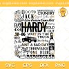 Hardy Album Lyrics SVG, Hardy Singer SVG, Design For Fans Of Singer Hardy SVG PNG EPS DXF