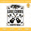 Luke Combs Vintage Style SVG, Luke Combs Est1990 Country Music SVG, Luke Combs Singer SVG PNG EPS DXF