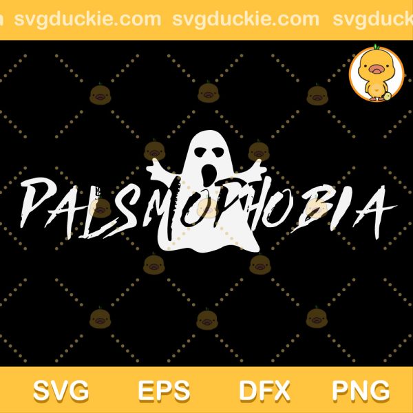 Palsmophobia Ghost SVG, Palsmophobia Game SVG, Palsmophobia Halloween SVG PNG EPS DXF