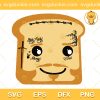 Toast Malone SVG, Funny Post Malone For Fan SVG, Bread Malone SVG PNG EPS DXF