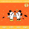 Wraps Minnie And Mickey Mouse SVG, Ghost Mickey Halloween SVG, Mickey Minnie Love Halloween SVG PNG EPS DXF