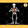 Football Skeleton SVG, Skeleton Funny Football SVG, Funny Halloween SVG PNG EPS DXF