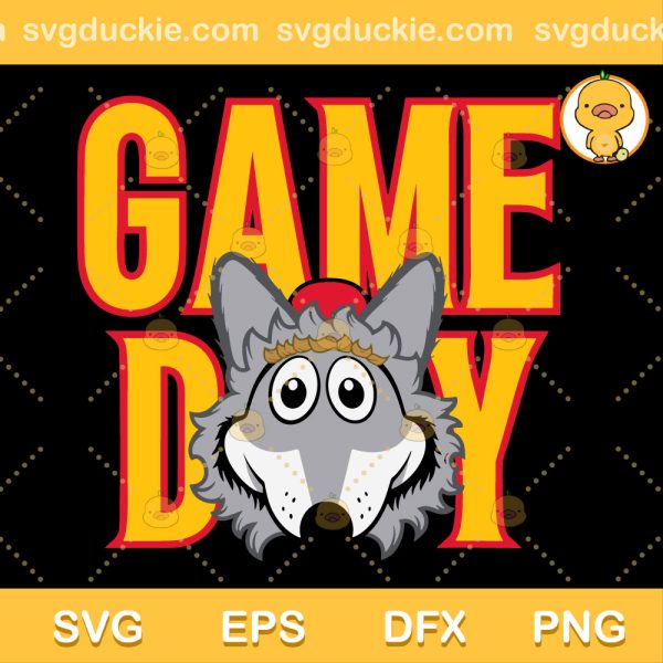 Game Day KC SVG, Game Day KC WOLF SVG, Kansas City Football SVG PNG EPS DXF