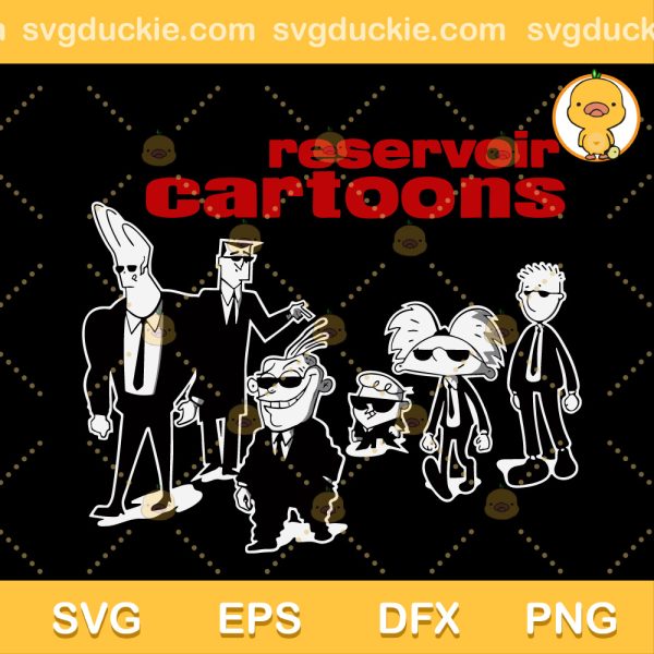 Cartoons Reservoir SVG, Cartun Dogs SVG, Love Cartoon SVG PNG EPS DXF