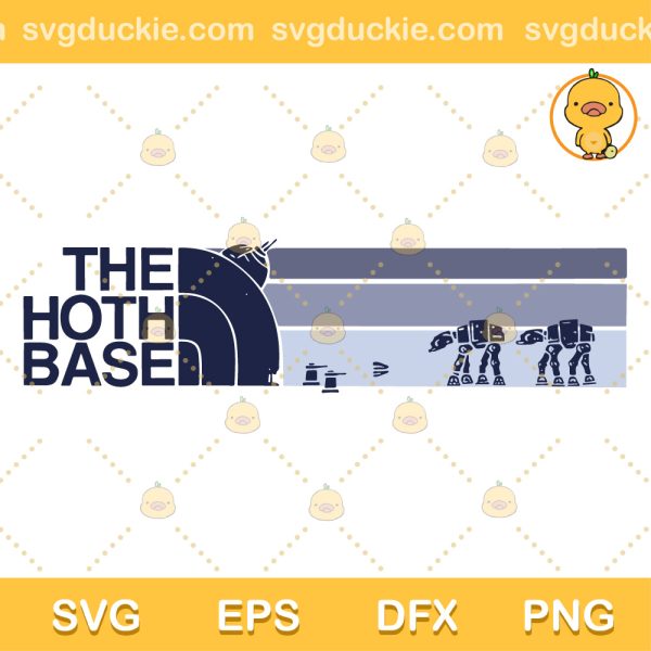 THE HOTH BASE SVG, THE NORTH FACE SVG, STAR WARS SVG PNG EPS DXF